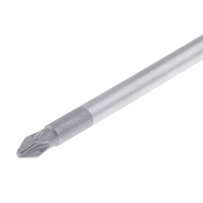 Wiha Pozidriv  Screwdriver, PZ1 Tip, 80 mm Blade, 191 mm Overall