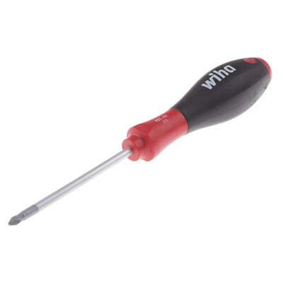 Wiha Pozidriv  Screwdriver, PZ1 Tip, 80 mm Blade, 191 mm Overall