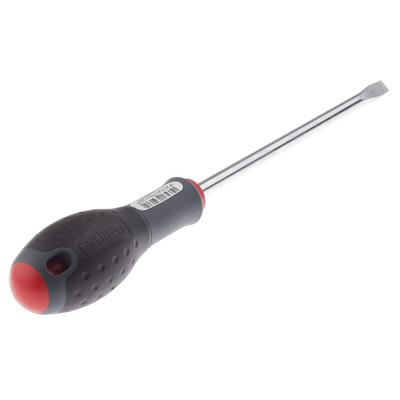 Stanley Slotted Screwdriver, 8 mm Tip, 175 mm Blade