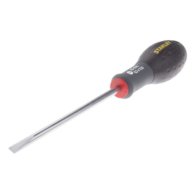 Stanley Slotted Screwdriver, 6.5 mm Tip, 150 mm Blade