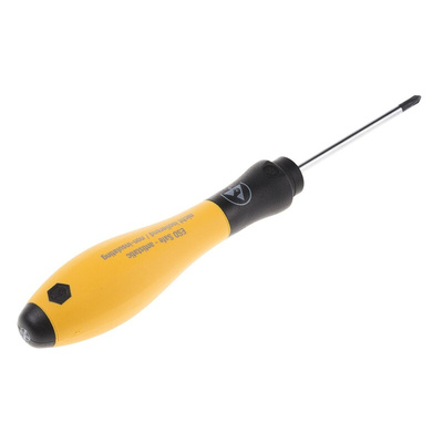 Wiha Phillips  Screwdriver, PH0 Tip, 60 mm Blade, 164 mm Overall