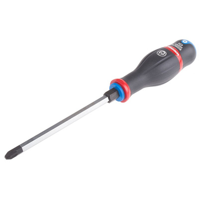 Facom Pozidriv Screwdriver, PZ3 Tip, 150 mm Blade