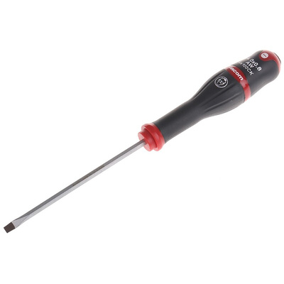 Facom Slotted Screwdriver, 4 mm Tip, 100 mm Blade