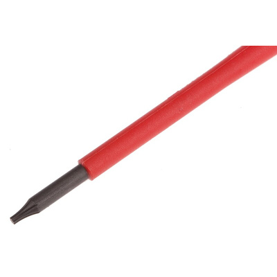 Wera Torx Insulated Screwdriver, T5 Tip, 80 mm Blade, VDE/1000V, 161 mm Overall