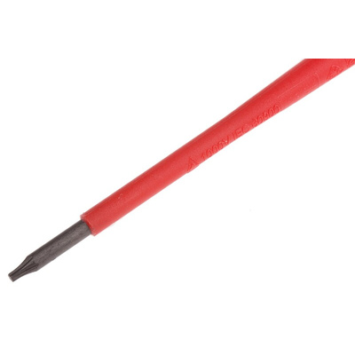Wera Phillips, Torx Insulated Screwdriver, T6 Tip, 80 mm Blade, VDE/1000V, 161 mm Overall