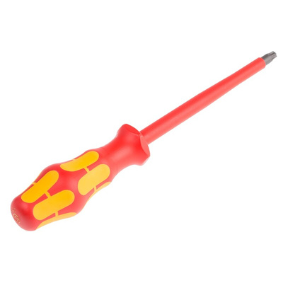 Wera Torx Insulated Screwdriver, T40 Tip, 150 mm Blade, VDE/1000V, 262 mm Overall