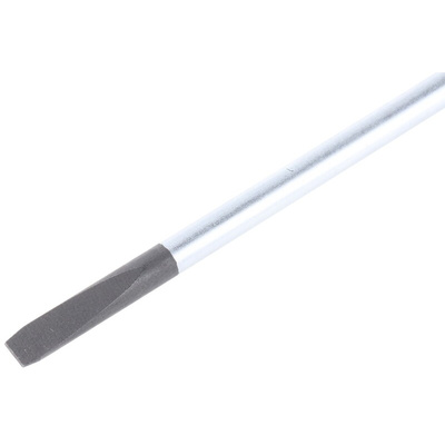 Wera Slotted Precision Screwdriver, 3.5 x 0.60 mm Tip, 80 mm Blade, 177 mm Overall