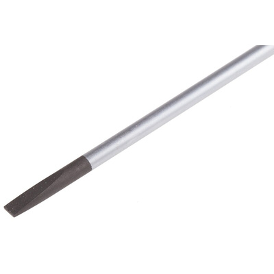 Wera Slotted Precision Screwdriver, 4 x 0.8 mm Tip, 80 mm Blade, 177 mm Overall