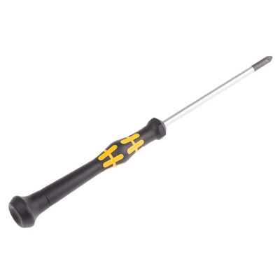Wera Pozidriv Precision Screwdriver, PZ1 Tip, 80 mm Blade, 177 mm Overall