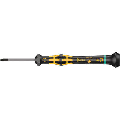 Wera Torx Precision Screwdriver, T40 Tip, 40 mm Blade, 137 mm Overall