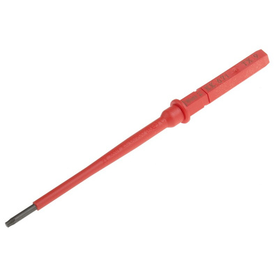 Wera Torx Insulated Screwdriver Blade, T9 Tip, 154 mm Blade, VDE/1000V