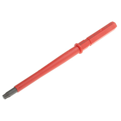 Wera Torx Insulated Screwdriver Blade, T27 Tip, 154 mm Blade, VDE/1000V