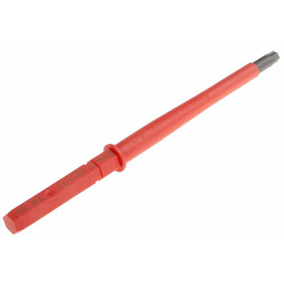 Wera Torx Insulated Screwdriver Blade, T30 Tip, 154 mm Blade, VDE/1000V