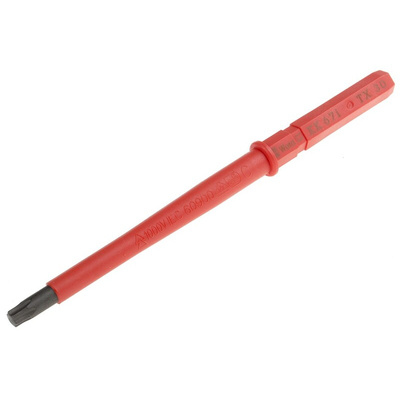 Wera Torx Insulated Screwdriver Blade, T30 Tip, 154 mm Blade, VDE/1000V