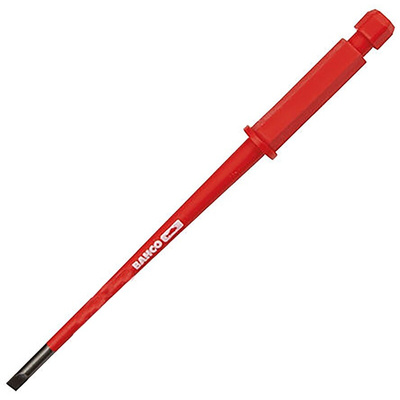 Bahco Slotted Screwdriver Blade, 3 x 0.5 mm Tip, 100 mm Blade, VDE/1000V