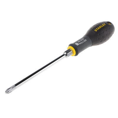 Stanley Phillips Screwdriver, PH3 Tip, 150 mm Blade, 150 mm Overall