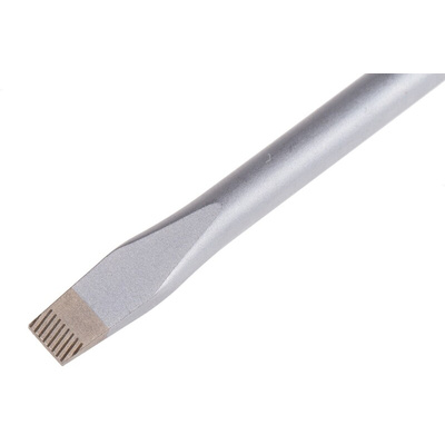 Wera Slotted Screwdriver, 6 mm Tip, 125 mm Blade, 230 mm Overall