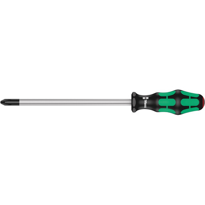 Wera Phillips Screwdriver, PH4 Tip, 200 mm Blade, 312 mm Overall