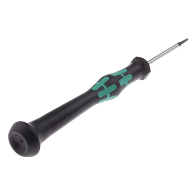 Wera Torx Precision Screwdriver, T4 Tip, 40 mm Blade, 137 mm Overall