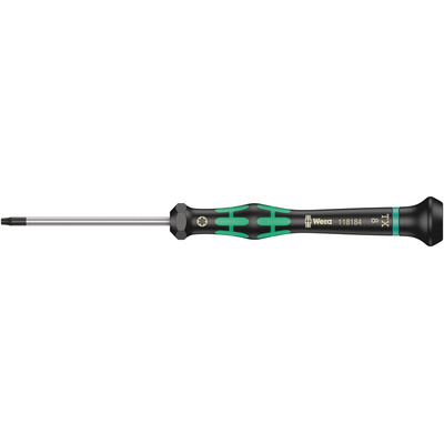 Wera Torx Precision Screwdriver, T8 Tip, 60 mm Blade, 157 mm Overall