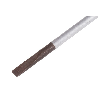 Facom Slotted Screwdriver, 4 mm Tip, 100 mm Blade, 209 mm Overall