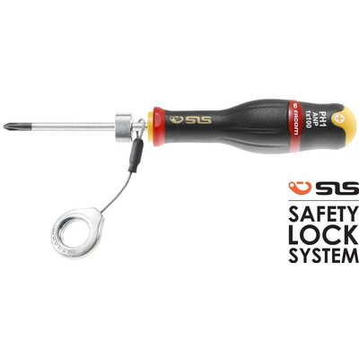 Facom Phillips Screwdriver, PH3 Tip, 150 mm Blade, 275 mm Overall