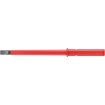 Wera Slotted Insulated Screwdriver Blade, 6.5 x 1.2 mm Tip, 154 mm Blade, VDE/1000V