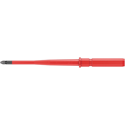 Wera Phillips Insulated Screwdriver Blade, PH1 Tip, 154 mm Blade, VDE/1000V