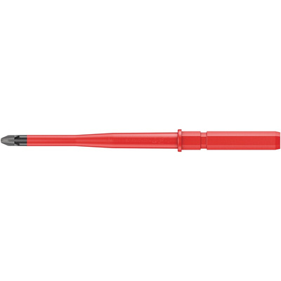 Wera Phillips Insulated Screwdriver Blade, PH2 Tip, 154 mm Blade, VDE/1000V