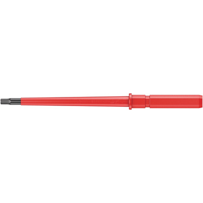 Wera Hexagon Insulated Screwdriver Blade, 4 mm Tip, 154 mm Blade, VDE/1000V