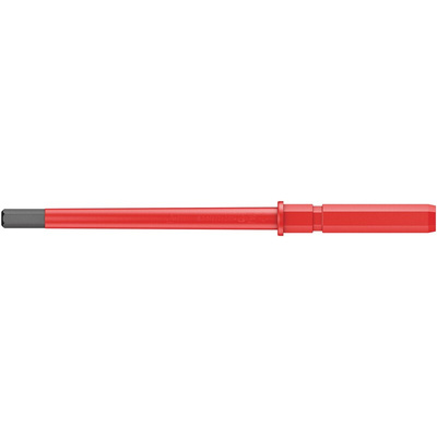 Wera Hexagon Insulated Screwdriver Blade, 6 mm Tip, 154 mm Blade, VDE/1000V