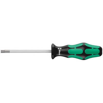 Wera Torx Screw Holding Screwdriver, T10 Tip, 80 mm Blade, 161 mm Overall