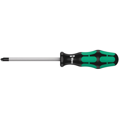 Wera Tri Wing Screwdriver, T4 Tip, 100 mm Blade, 198 mm Overall