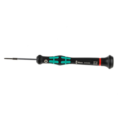 Wera Phillips Precision Screwdriver, PH000 Tip, 40 mm Blade, 137 mm Overall