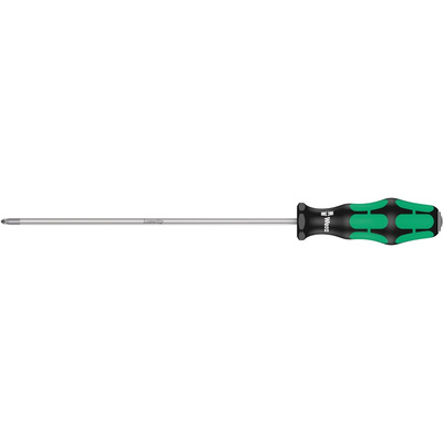 Wera Pozidriv Screwdriver, PZ1 Tip, 200 mm Blade, 298 mm Overall