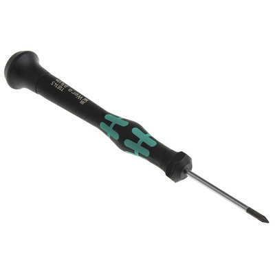 Wera Phillips Precision Screwdriver, M Tip, 40 mm Blade, 137 mm Overall