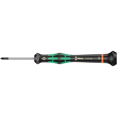 Wera Phillips Precision Screwdriver, M Tip, 40 mm Blade, 137 mm Overall