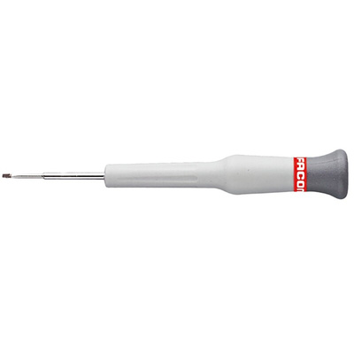 Facom Slotted Precision Screwdriver, 1 mm Tip, 35 mm Blade, 117 mm Overall