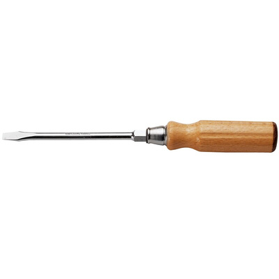 Facom Slotted Screwdriver, 8 mm Tip, 150 mm Blade, 270 mm Overall