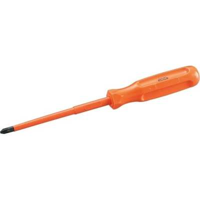 SAM Pozidriv Insulated Screwdriver, PZ0 Tip, 75 mm Blade, VDE/1000V, 165 mm Overall