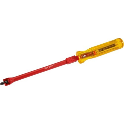 SAM Phillips Screw Holding Screwdriver, 125 mm Blade, 220 mm Overall