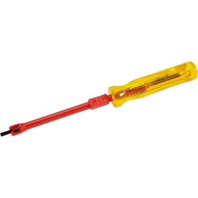 SAM Slotted Screw Holding Screwdriver, 100 mm Blade, 190 mm Overall