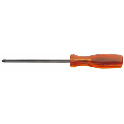 Facom Pozidriv Screwdriver, PZ3 Tip, 150 mm Blade, 260 mm Overall