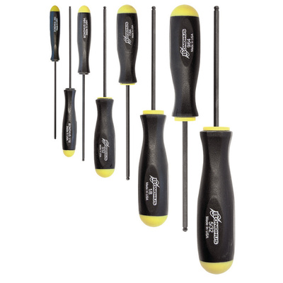 Bondhus Ball End Hexagon Screwdriver, Imperial Tip