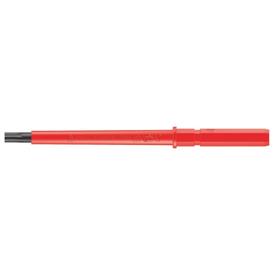 Wera Torx Insulated Screwdriver Blade, TX8 Tip, VDE/1000V