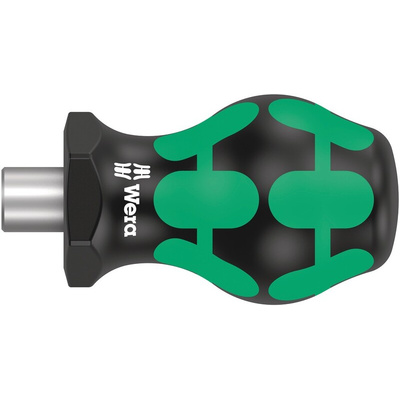 Wera Hexagon Bit Holder Screwdriver, 1/4 in Tip