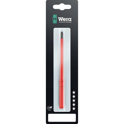 Wera Torx Insulated Screwdriver Blade, TX20 Tip, VDE/1000V