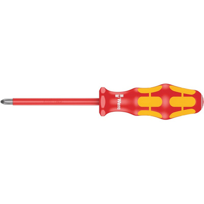Wera Phillips Insulated Screwdriver, PH1 Tip, VDE/1000V