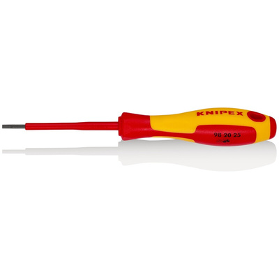 Knipex Slotted  Screwdriver, VDE/1000V