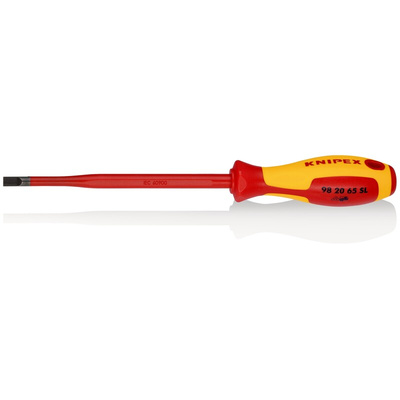 Knipex Slotted  Screwdriver, VDE/1000V